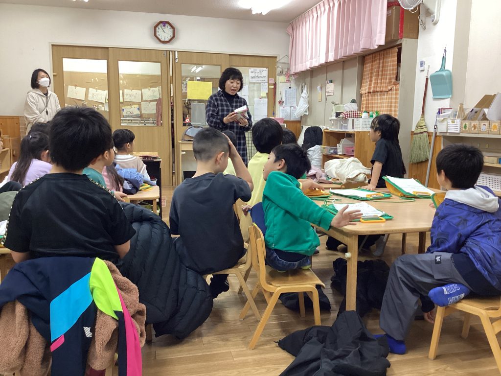 花川南小学校2年生が来園してくれました